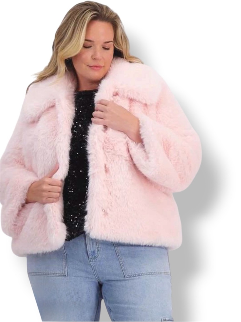 ON 34TH | Faux Fur Jacket